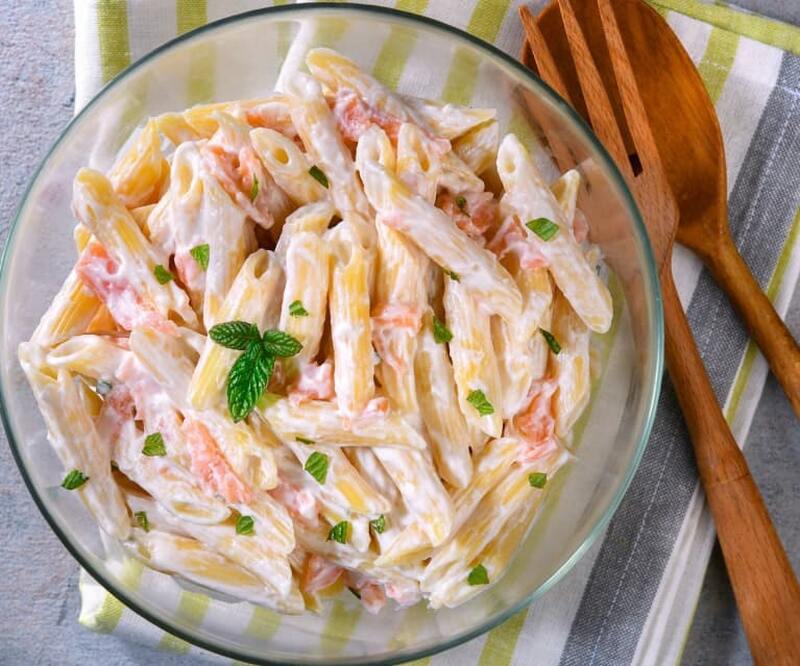 Farfalle Salmone e Zucchine