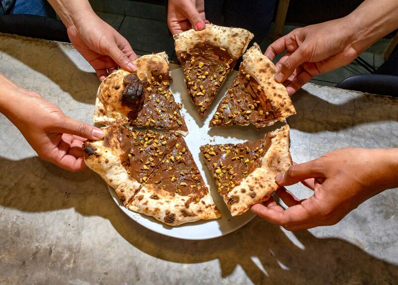 Pizza Nutella